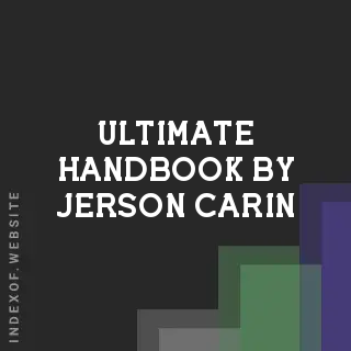 Ultimate Handbook by Jerson Carin | Indexof