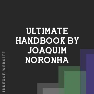 Ultimate Handbook by Joaquim Noronha | Indexof