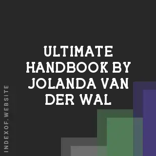 Ultimate Handbook by Jolanda van der Wal | Indexof