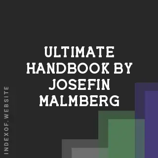 Ultimate Handbook by Josefin Malmberg | Indexof