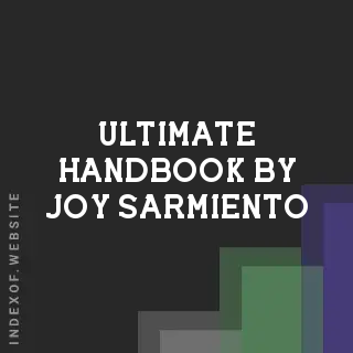 Ultimate Handbook by Joy Sarmiento | Indexof