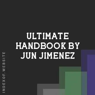 Ultimate Handbook by Jun Jimenez | Indexof