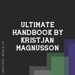 Ultimate Handbook by Kristjan Magnusson | Indexof