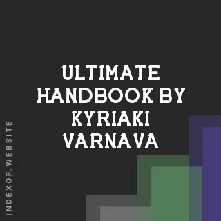 Ultimate Handbook by Kyriaki Varnava | Indexof