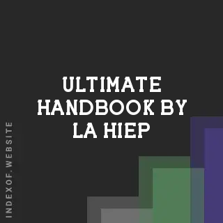 Ultimate Handbook by La Hiep | Indexof