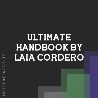 Ultimate Handbook by Laia Cordero | Indexof