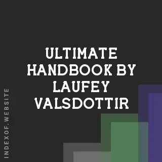 Ultimate Handbook by Laufey Valsdottir | Indexof
