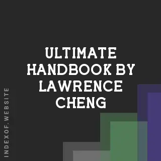 Ultimate Handbook by Lawrence Cheng | Indexof