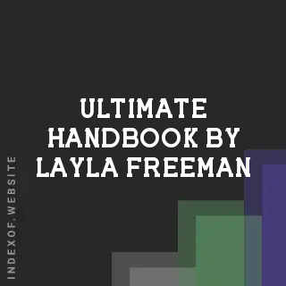 Ultimate Handbook by Layla Freeman | Indexof