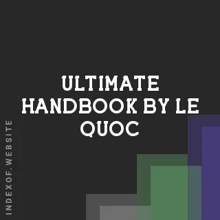Ultimate Handbook by Le Quoc | Indexof