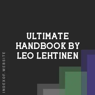 Ultimate Handbook by Leo Lehtinen | Indexof