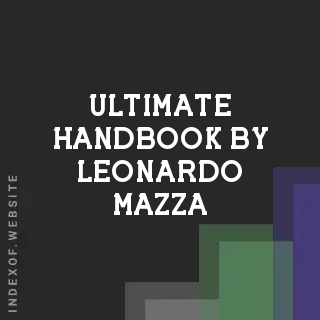 Ultimate Handbook by Leonardo Mazza | Indexof