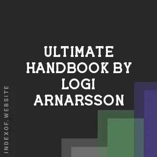 Ultimate Handbook by Logi Arnarsson | Indexof