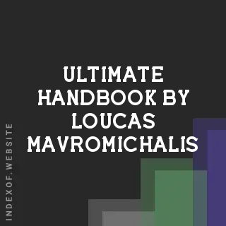 Ultimate Handbook by Loucas Mavromichalis | Indexof
