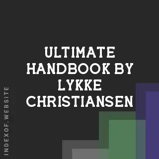 Ultimate Handbook by Lykke Christiansen | Indexof