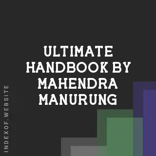 Ultimate Handbook by Mahendra Manurung | Indexof