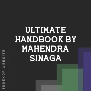 Ultimate Handbook by Mahendra Sinaga | Indexof