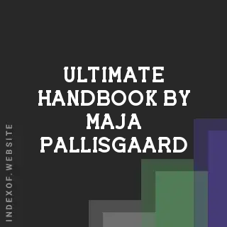 Ultimate Handbook by Maja Pallisgaard | Indexof