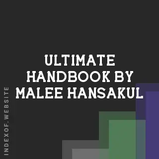 Ultimate Handbook by Malee Hansakul | Indexof