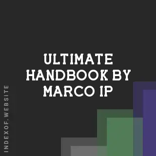 Ultimate Handbook by Marco Ip | Indexof