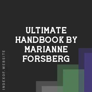 Ultimate Handbook by Marianne Forsberg | Indexof