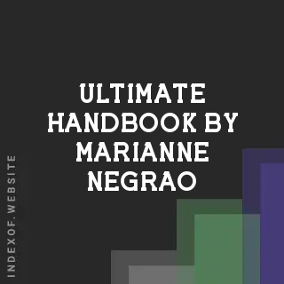 Ultimate Handbook by Marianne Negrao | Indexof