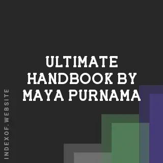Ultimate Handbook by Maya Purnama | Indexof