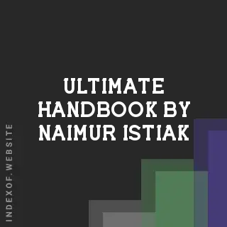Ultimate Handbook by Naimur Istiak | Indexof