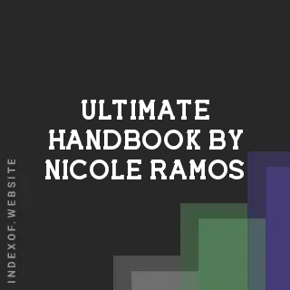 Ultimate Handbook by Nicole Ramos | Indexof