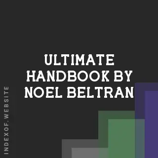 Ultimate Handbook by Noel Beltran | Indexof