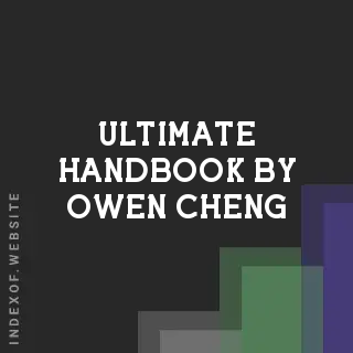 Ultimate Handbook by Owen Cheng | Indexof