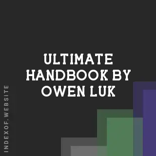 Ultimate Handbook by Owen Luk | Indexof