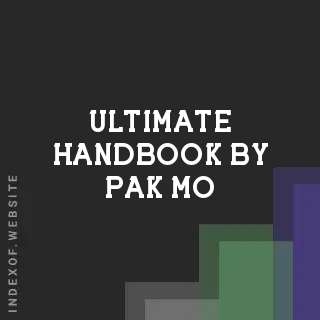 Ultimate Handbook by Pak Mo | Indexof