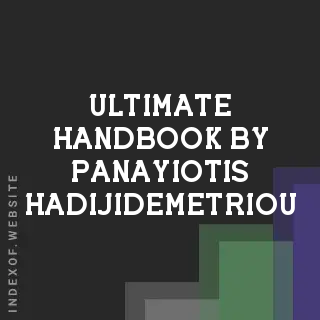 Ultimate Handbook by Panayiotis Hadijidemetriou | Indexof