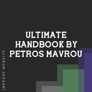 Ultimate Handbook by Petros Mavrou | Indexof