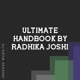 Ultimate Handbook by Radhika Joshi | Indexof