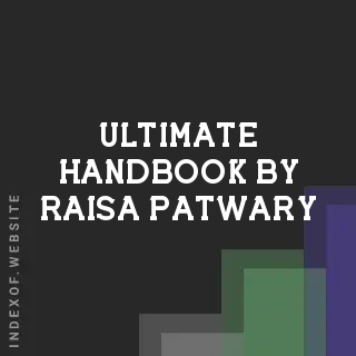 Ultimate Handbook by Raisa Patwary | Indexof
