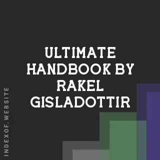 Ultimate Handbook by Rakel Gisladottir | Indexof