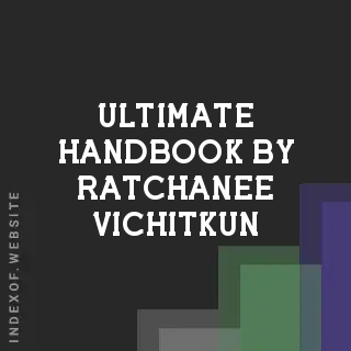 Ultimate Handbook by Ratchanee Vichitkun | Indexof
