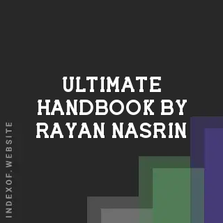 Ultimate Handbook by Rayan Nasrin | Indexof
