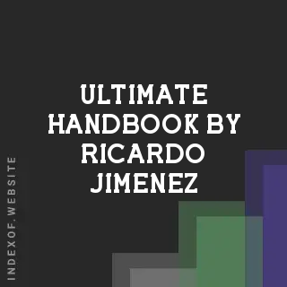 Ultimate Handbook by Ricardo Jimenez | Indexof