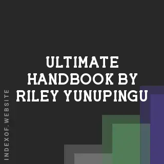 Ultimate Handbook by Riley Yunupingu | Indexof