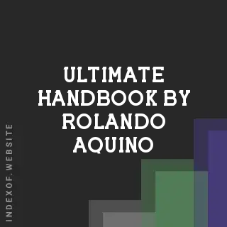 Ultimate Handbook by Rolando Aquino | Indexof