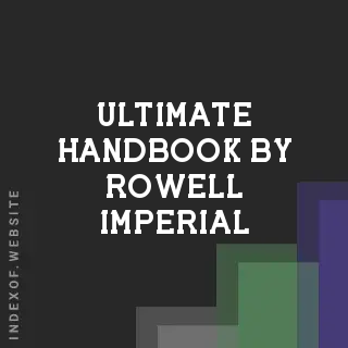 Ultimate Handbook by Rowell Imperial | Indexof