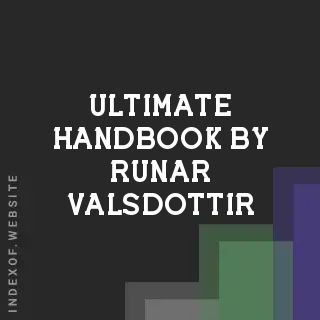 Ultimate Handbook by Runar Valsdottir | Indexof