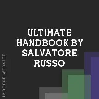 Ultimate Handbook by Salvatore Russo | Indexof