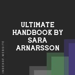 Ultimate Handbook by Sara Arnarsson | Indexof
