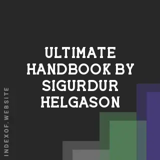 Ultimate Handbook by Sigurdur Helgason | Indexof