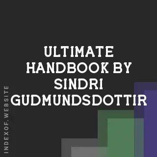 Ultimate Handbook by Sindri Gudmundsdottir | Indexof
