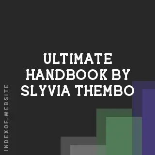 Ultimate Handbook by Slyvia Thembo | Indexof